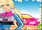 Juego barbie carrera de coches