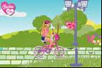 paseo en bicicleta con barbie